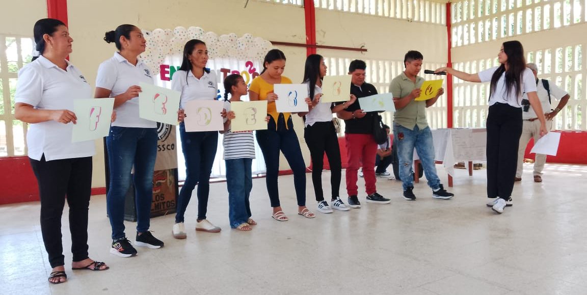 Encuentro de participantes Unidad Oriente de Sucre